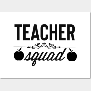 Teacher Squad - Gift For Teachers Posters and Art